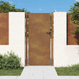 Brama Vidaxxl 105x180 cm ze stali corten