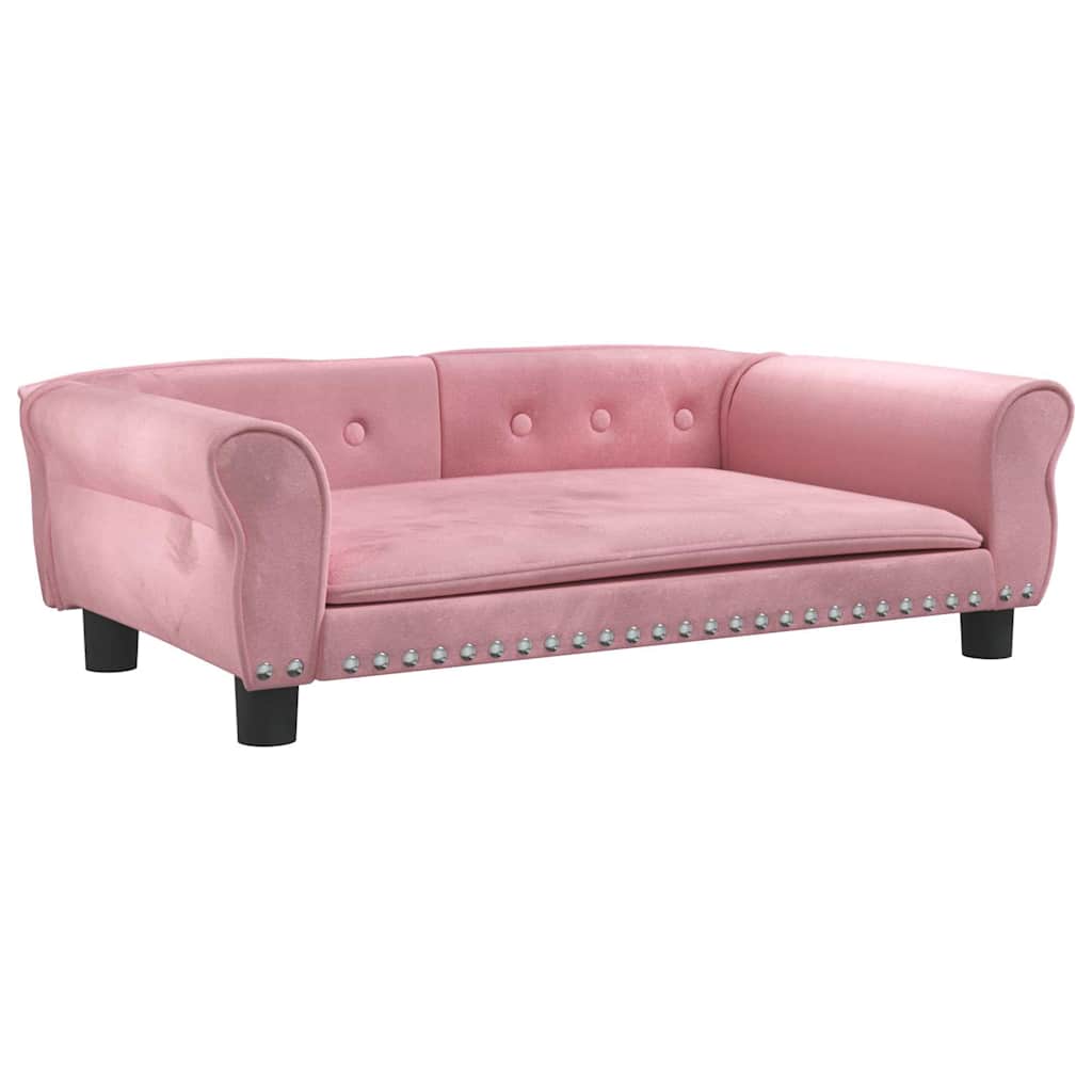 Vidaxl Dog Bask 95x55x30 Cm Velvet Pink