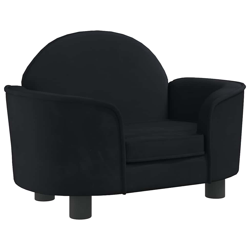 Vidaxl Dog Bask 66x40x45 cm Velvet Black
