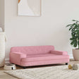 Vidaxl Dog Bask 90x53x30 cm Velvet Pink