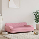 Vidaxl Dog Bask 90x53x30 cm Velvet Pink