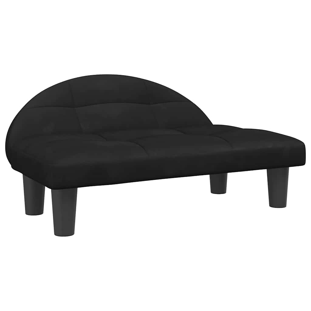 Vidaxl Dog Bask 70x52x30 cm Velvet Black