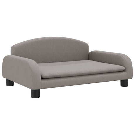 Legowisko dla psa VidaXL 70x45x30 cm, tkanina w kolorze taupe