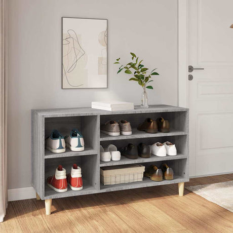 Szafka buta vidaxl 102x36x60 cm Properted Wood Sonoma Grey