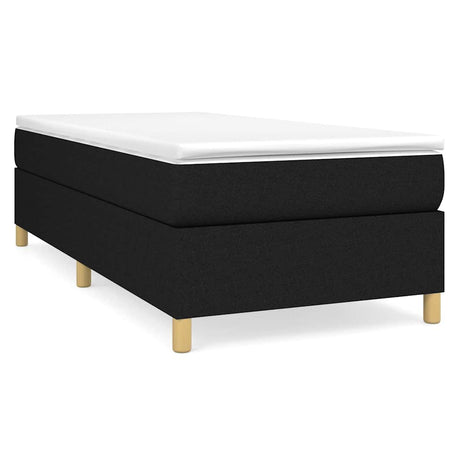 Vidaxl boxspring bed 100x200 cm stof zwart