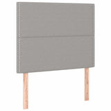 Vidaxl hoofdbord lichtgrijs 100x5x118 128 cm stof