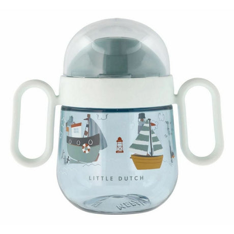 Kubek niekapek Mepal mio 2.0 mały holenderski - 200 ml - łatwy do trzymania - zastawa stołowa dla dzieci - zatoka marynarzy