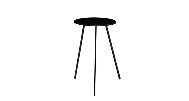 Seatle bijzettafel zwart - h58xd38cm