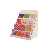 Znak dekoracyjny Decoris z tekstem drewno 9,5x9,5x0,5cm