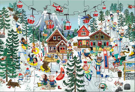 Puzzle Rebo 48 elementów - wygrywa cato