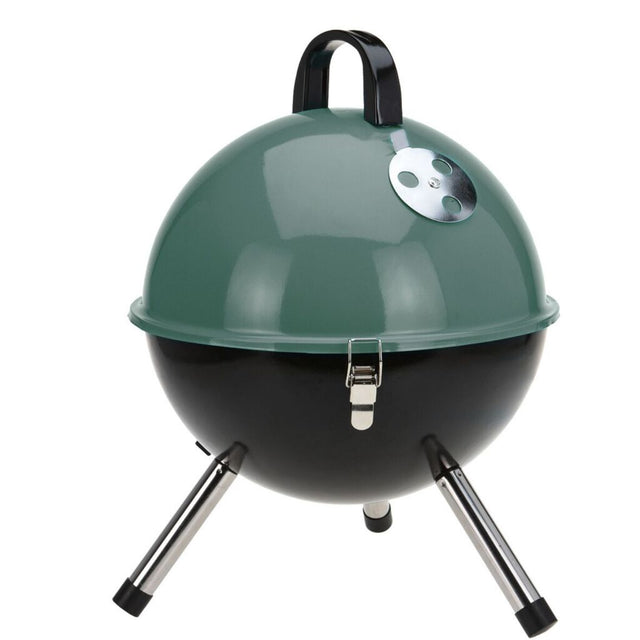 BBQ BBQ Czajnik Grill 31 cm Zielony Czarny