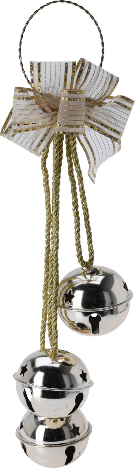 Dzwonki wieszakowe na drzwi metalowe 14x14x46cm
