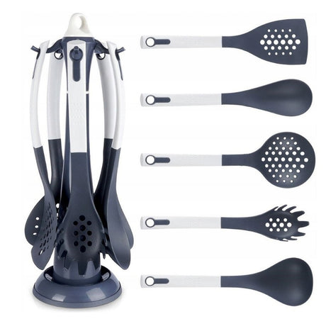 Excellent houseware keukengerei 6-delig grijs wit