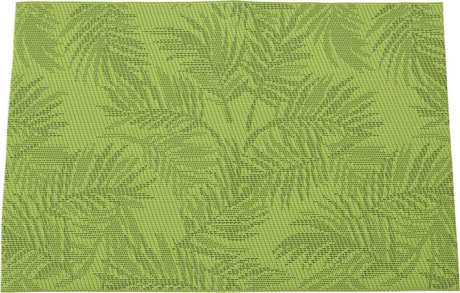 Placemat leaves 30x45cm 4 assorti kleur