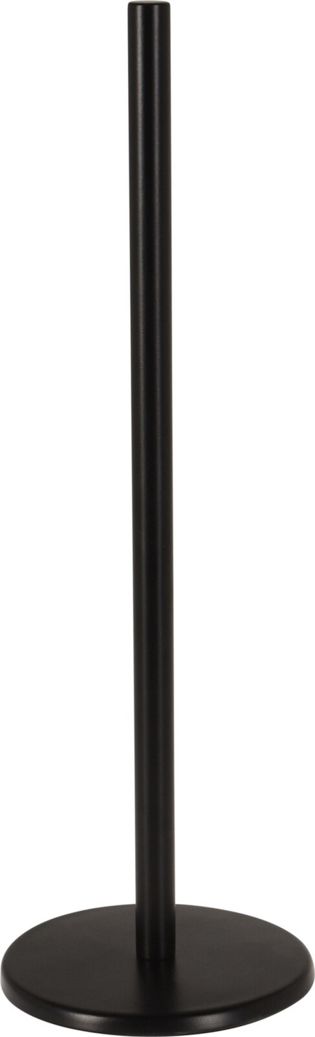 Toiletrolhouder rvs mat zwart