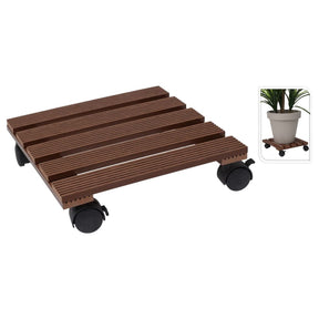 Progarden Plant Trolley Square 29x29 cm brąz