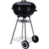 Grill węglowy innych marek na kółkach 46 cm czarny