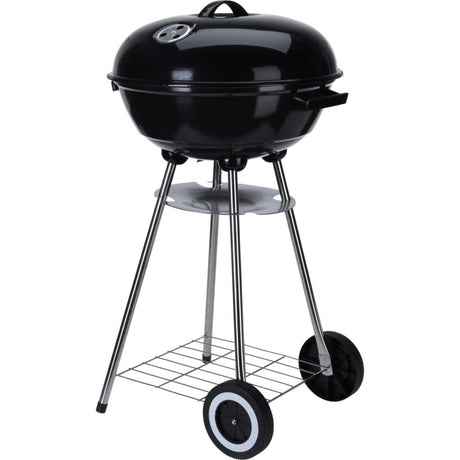 Grill węglowy innych marek na kółkach 46 cm czarny