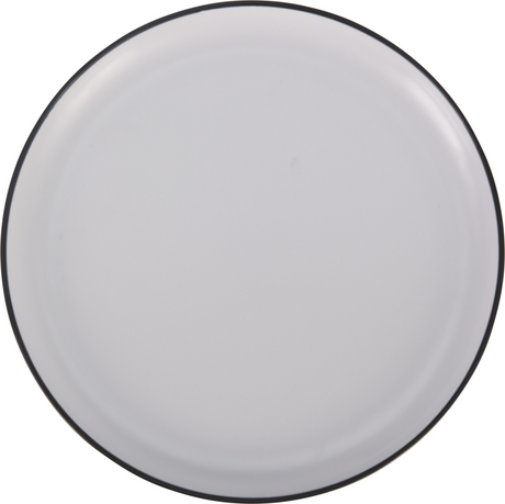 Znakomity talerz AGD z melaminy ø25cm biały