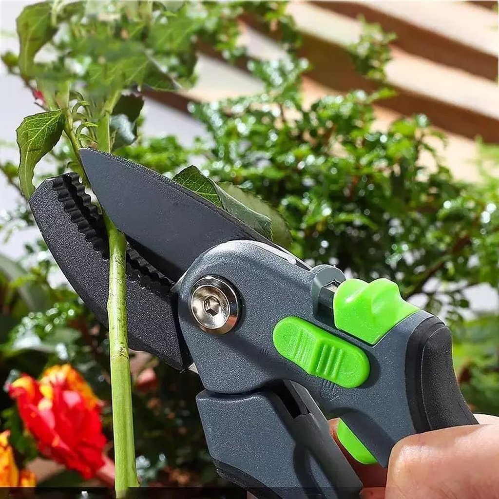 Pro garden snoeischaar groen zwart