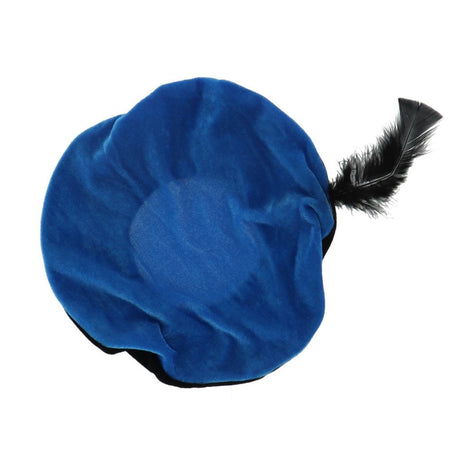 Overige merken pietenpak met cape 5-6 jaar blauw zwart