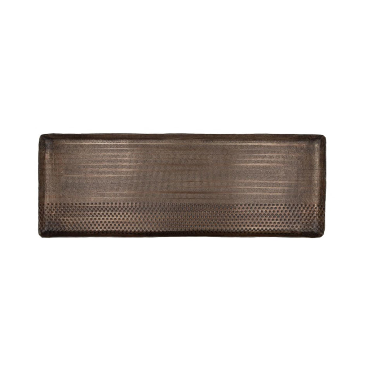 Hbx naturalna taca mieszkalna 45x18x1,5cm mosiądz
