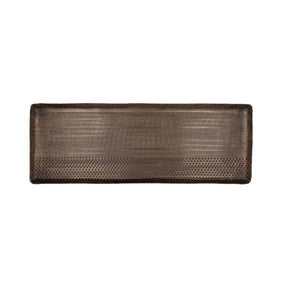 Hbx naturalna taca mieszkalna 45x18x1,5cm mosiądz