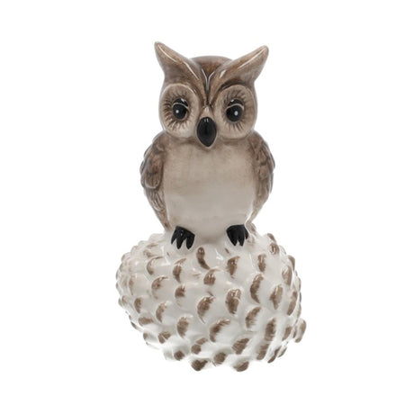 Hbx naturalny żywy posąg sowy olly l7,8w6,2h13cm
