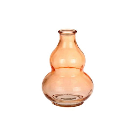 Hbx natural Living Hbx naturalny wazon dzienny Bobble pomarańczowy ø9xw12,5cm