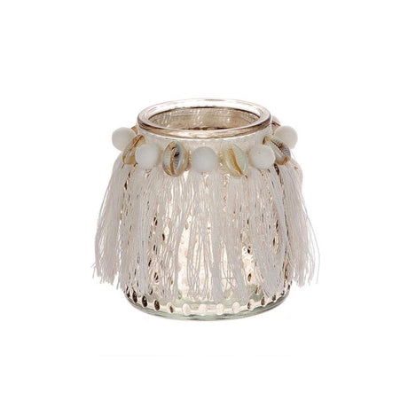 Hbx natural Living hbx naturalny świecznik na podgrzewacz plażowy ø8,5xw10cm