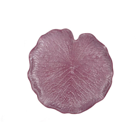 Hbx natural Living hbx natrural Living plateau kształt liścia melam bakłażan ø31xh3,5cm