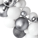 VIDAXL WINIEN BOGHTERY 45 cm Polistyren White and Grey