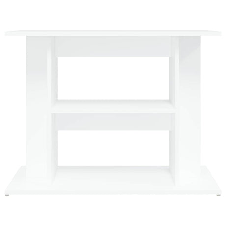 Vidaxl Aquarium Standard 80x35x60 cm przetworzony drewniany biel