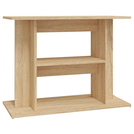 Vidaxl Aquarium Standard 80x35x60 cm przetworzone drewno sonoma dębowe kolorowe