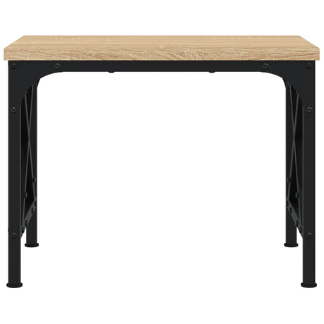 Vidaxl Drukarka stojak 40x30x31 cm przetworzone drewno sonoma dębowe kolorowe