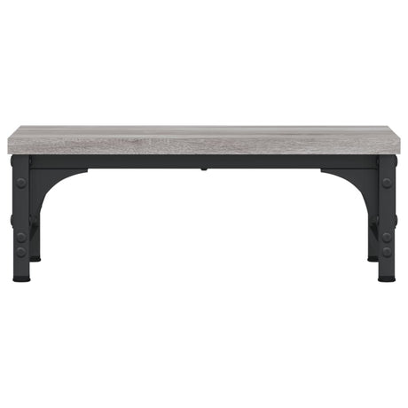 Vidaxl Monitor Standard 37x23x14 cm przetworzony drewniany drewniany dąb sonoma