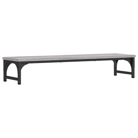 Vidaxl Monitor Standard 85x23x15.5 cm przetworzone drewniane drewniane dąb Sonoma