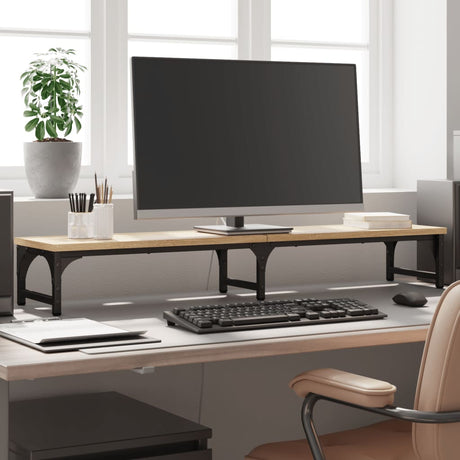 Vidaxl Monitor Standard 105x23x15.5 cm przetworzony drewno sonoma eiken kolor