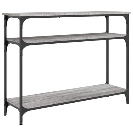 Vidaxl wandtafel 100x29x75 cm bewerkt hout grijs sonoma eikenkleurig