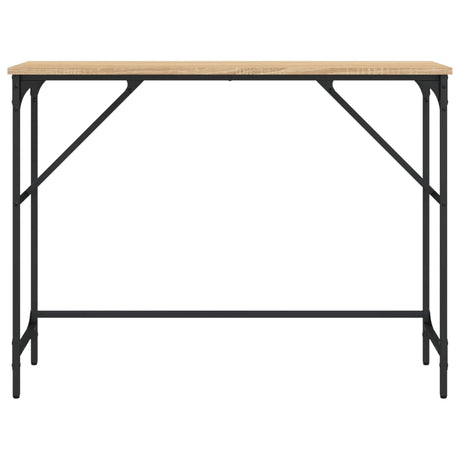 Vidaxl wandtafel 100x32x75 cm bewerkt hout sonoma eikenkleurig