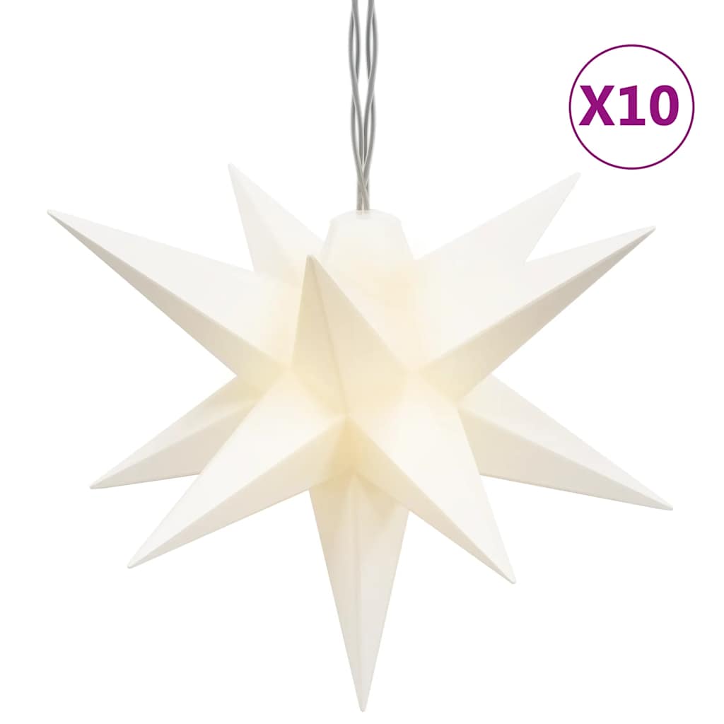Lampka świąteczna Vidaxl 10 diod LED 10 cm biały
