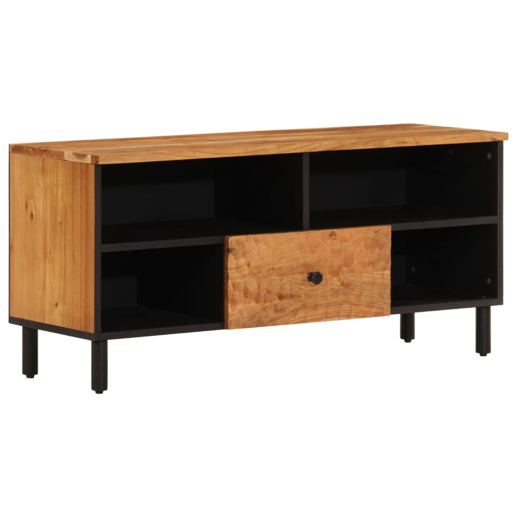 Vidaxl tv-meubel 100x33x46 cm massief acaciahout