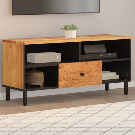 Vidaxl tv-meubel 100x33x46 cm massief acaciahout