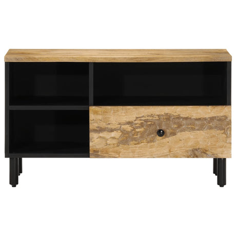 Vidaxl tv-meubel 80x33x46 cm massief mangohout