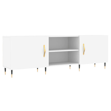 Vidaxl tv-meubel 150x30x50 cm bewerkt hout wit
