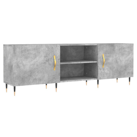 Vidaxl tv-meubel 150x30x50 cm bewerkt hout betongrijs