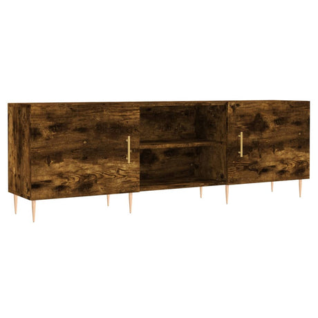 Vidaxl tv-meubel 150x30x50 cm bewerkt hout gerookt eikenkleurig