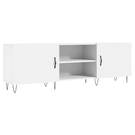 Vidaxl tv-meubel 150x30x50 cm bewerkt hout wit