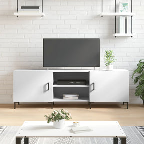 Vidaxl tv-meubel 150x30x50 cm bewerkt hout wit