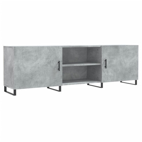 Vidaxl tv-meubel 150x30x50 cm bewerkt hout betongrijs